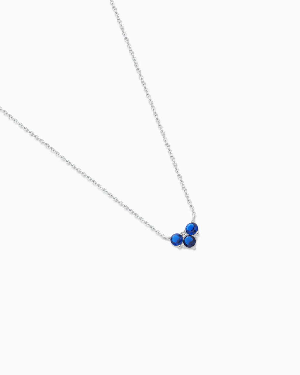 Three Dots Silver Necklace – Wisdom & Serenity