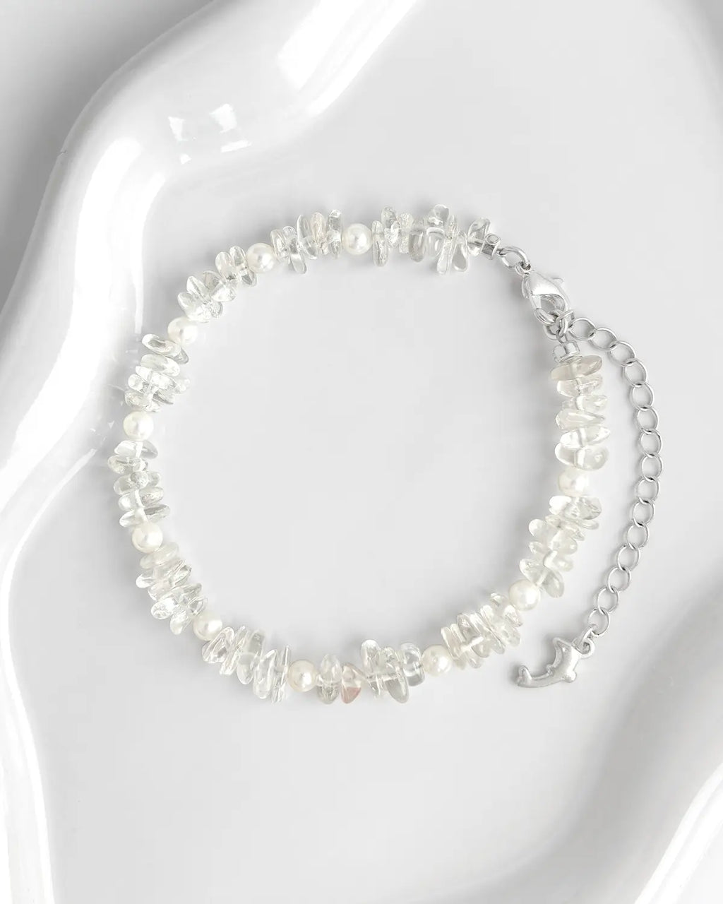 Clear Quartz Silver Bracelet – Clarity & Healing