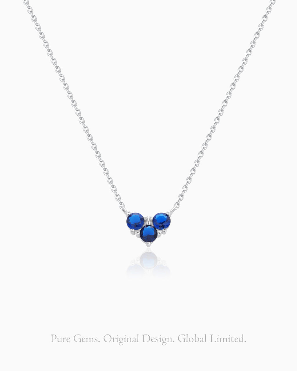 Three Dots Silver Necklace – Wisdom & Serenity