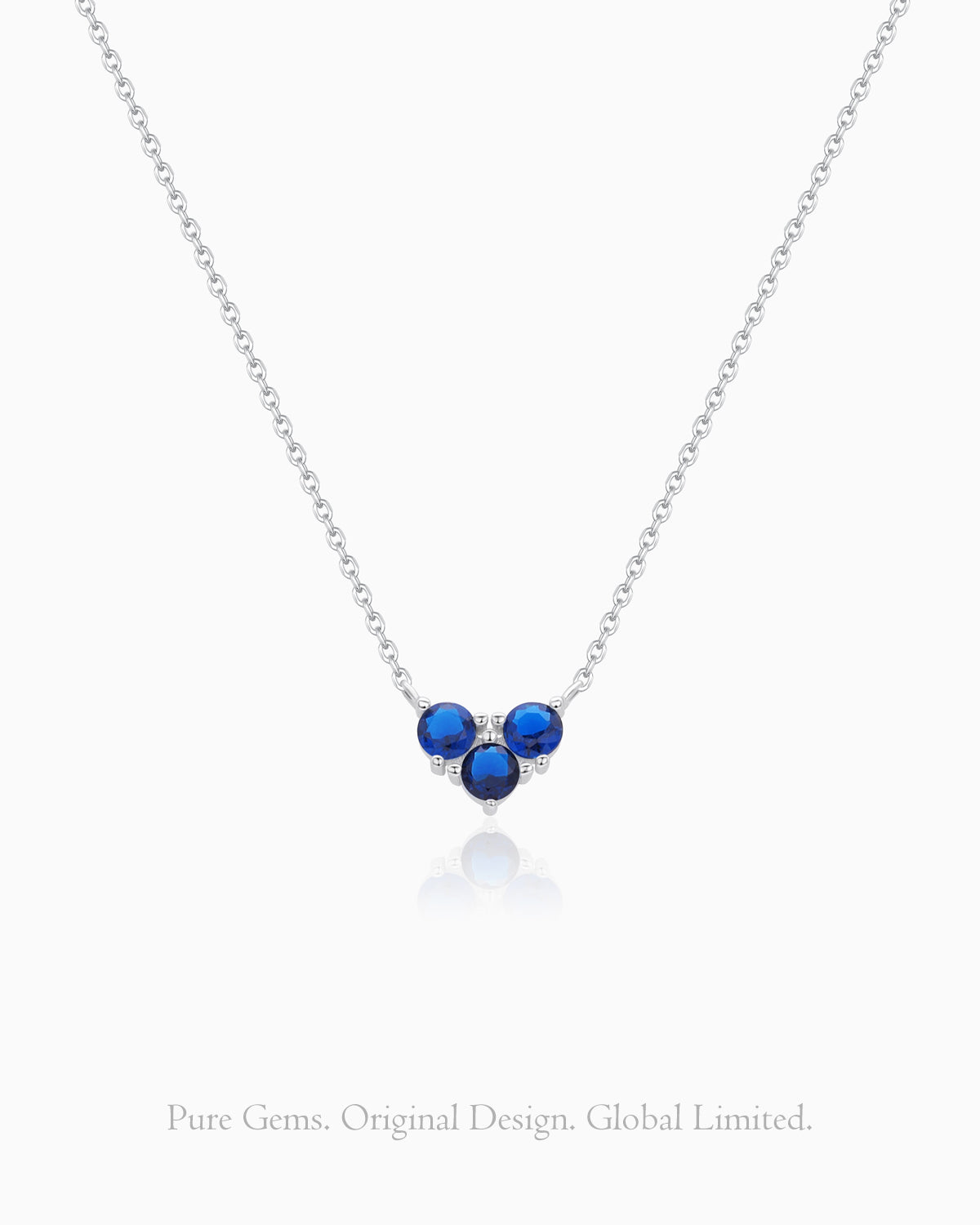 Three Dots Silver Necklace – Wisdom & Serenity
