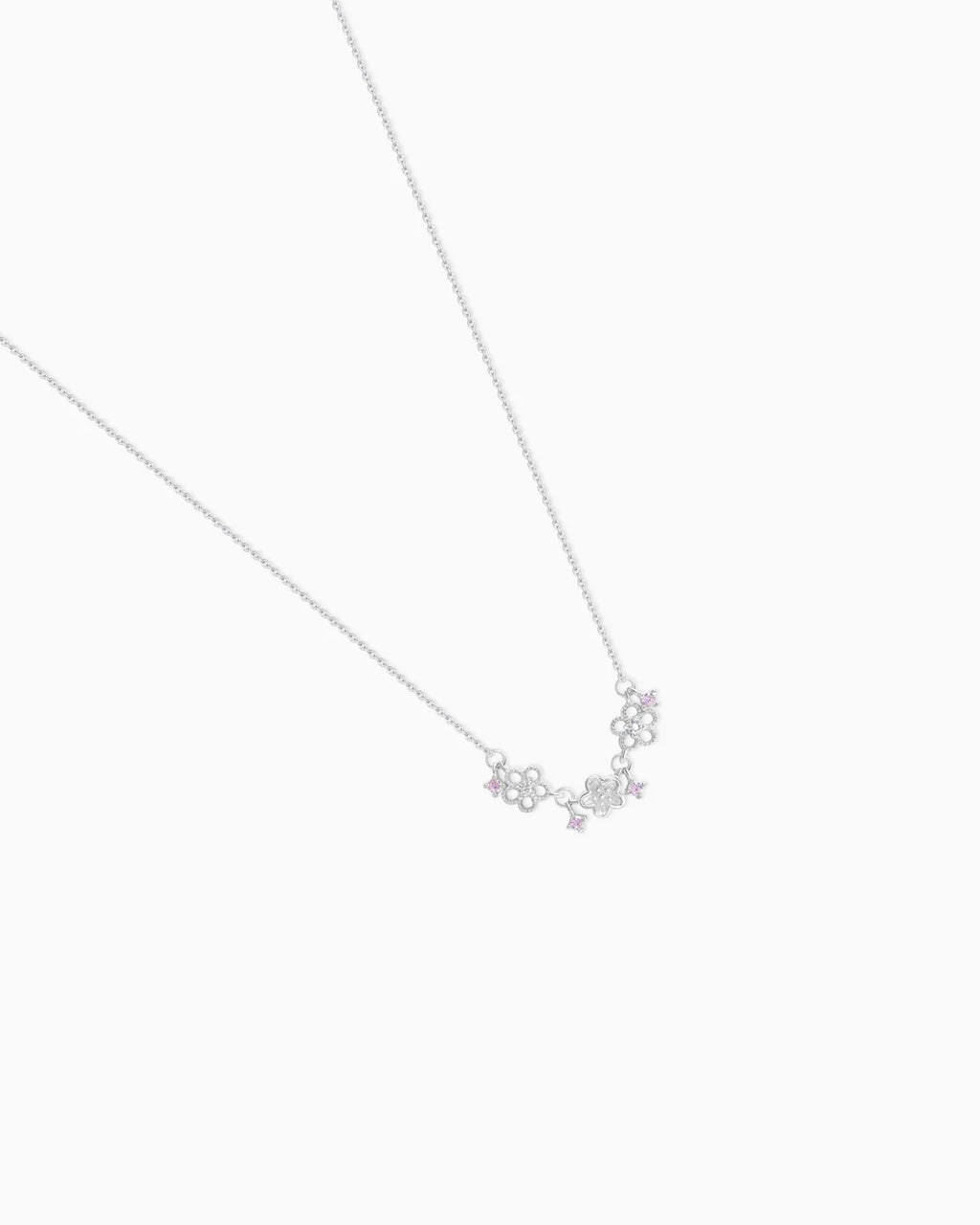 Floral Gold & Silver Necklace – Love & Grace