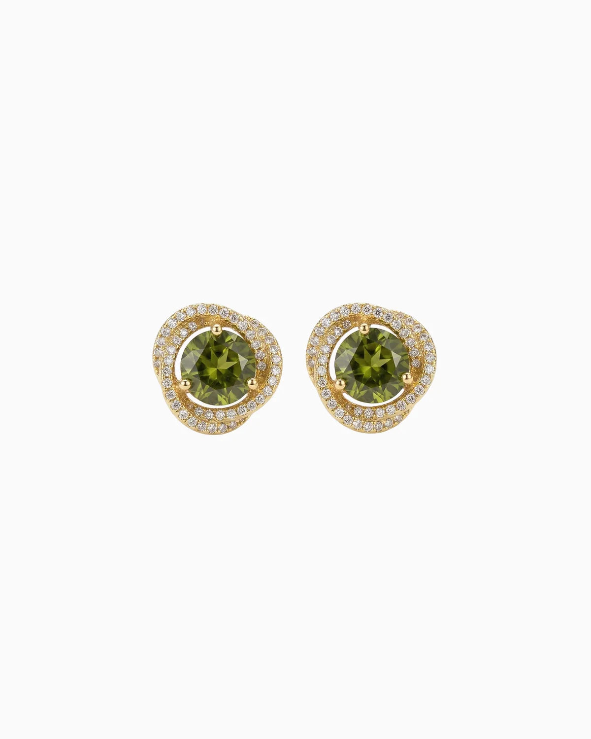 Gemstone Gold Earrings – Renewal & Positivity