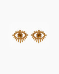 yellow citrine earrings