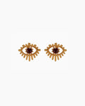 red garnet earrings