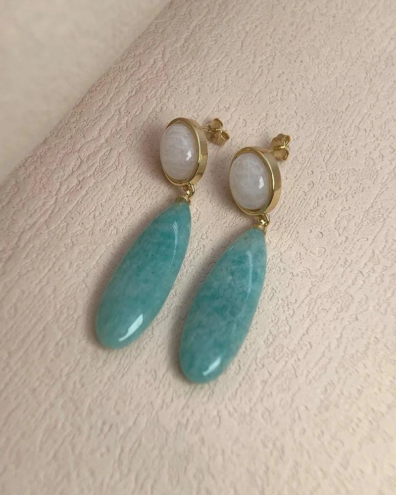 Birthstone Gold Earrings – Love & Grounding
