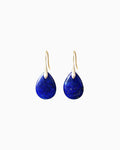 blue lapis lazuli Silhouette Drop Earrings
