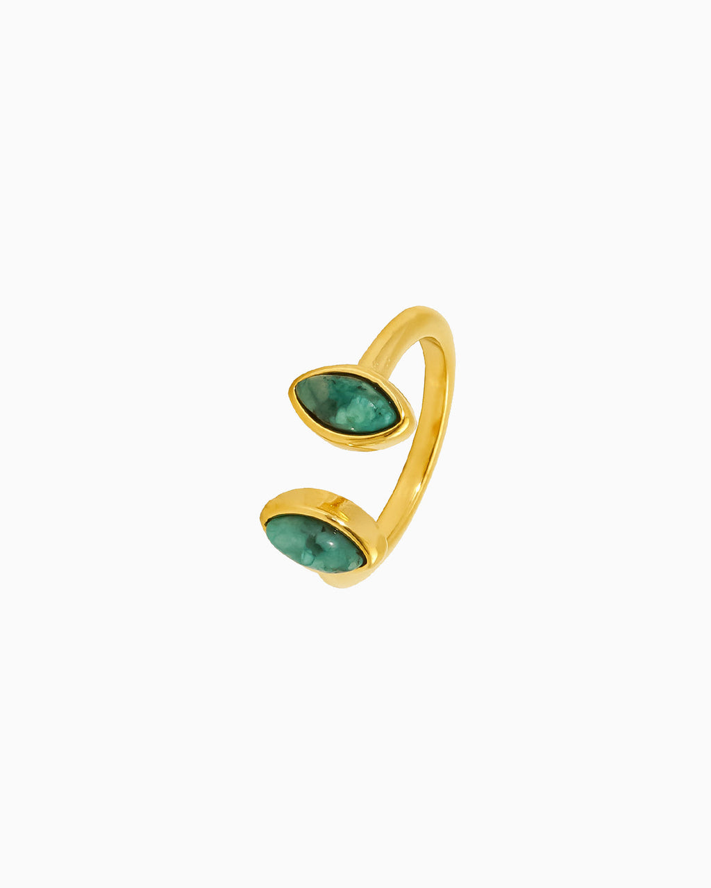 Malachite Gold Ring – Protection & Transformation