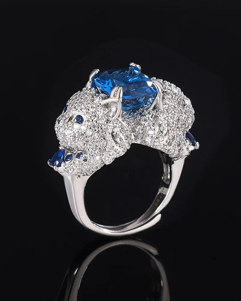Birthstone Silver Ring – Wisdom & Truth