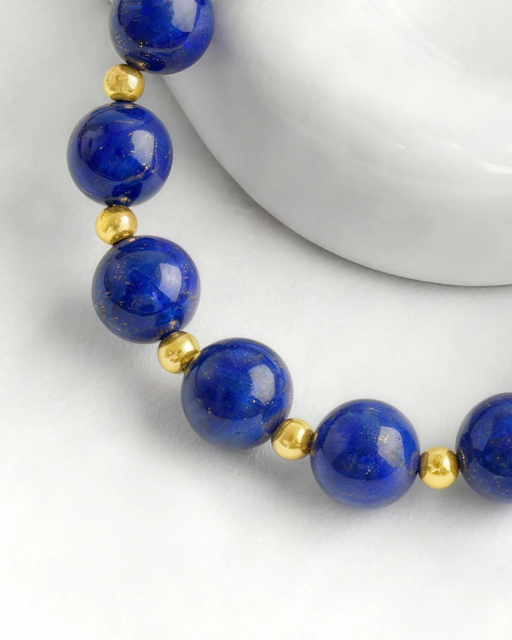 Lapis Lazuli Gold Bracelet – Clarity & Serenity