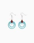 Turquoise Silver Earrings – Protection & Calm
