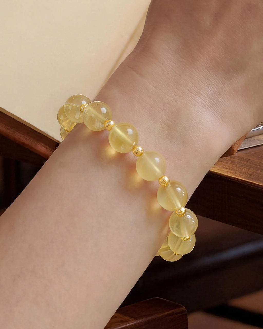 Citrine Star Gold Necklace & Bracelet Set – Joy & Sunshine