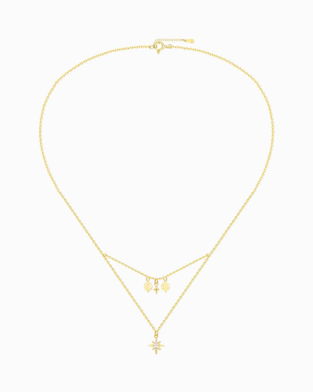 citrine pendant neckalce