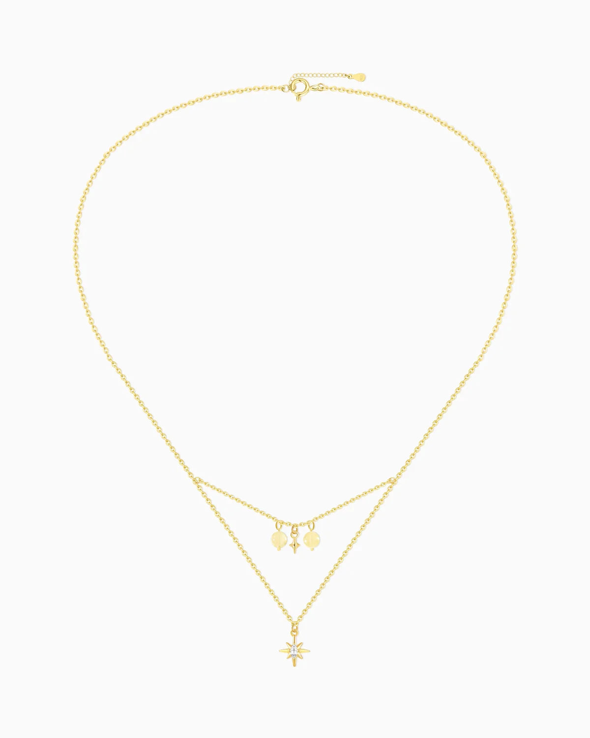 citrine pendant neckalce