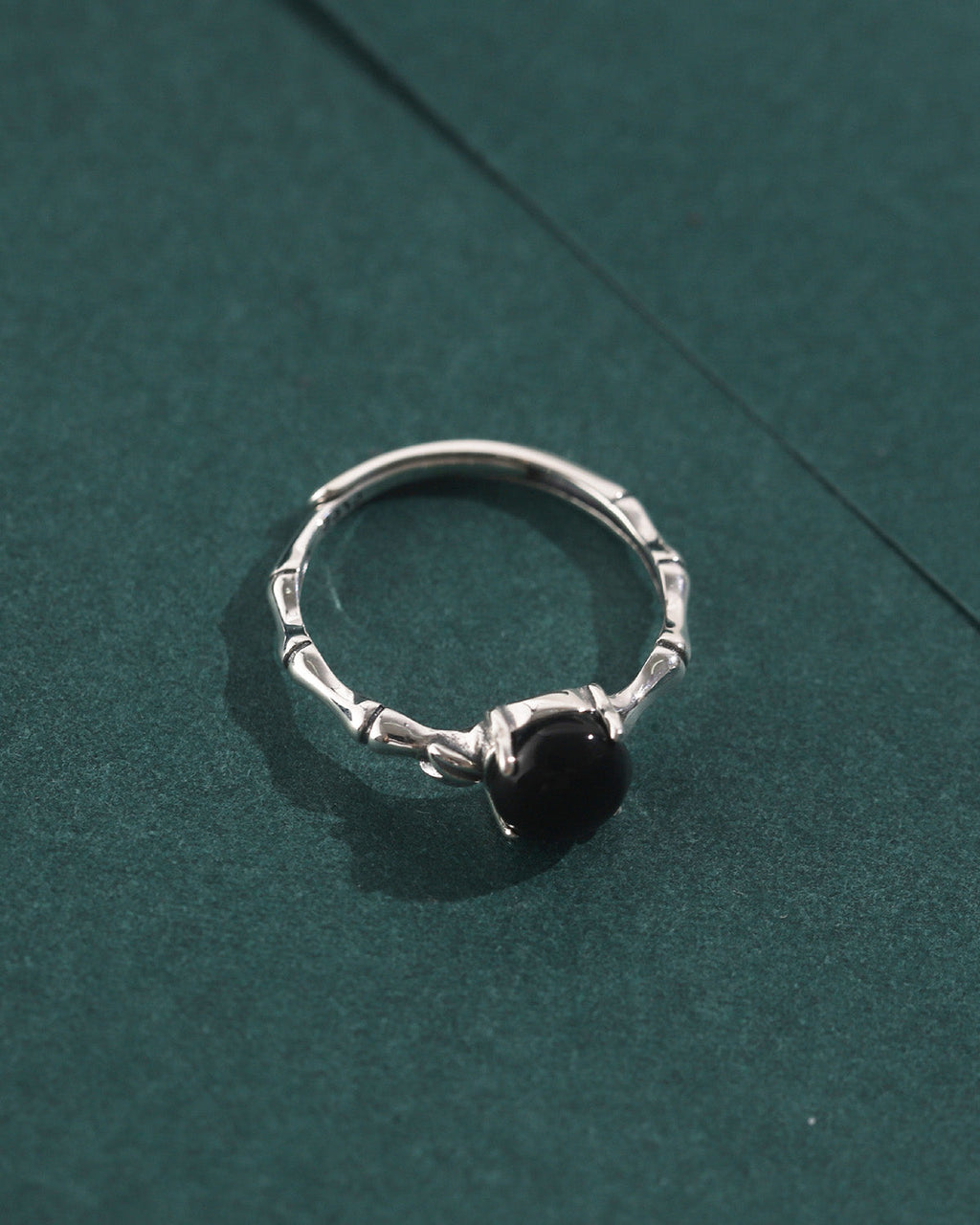 black onyx ring