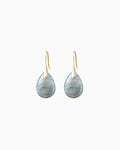 labradorite drop earrings