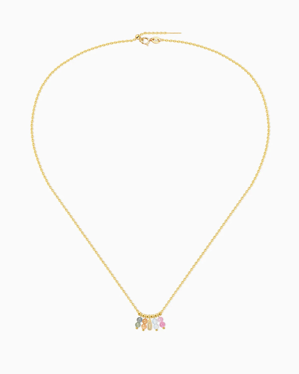 tourmaline charm necklace