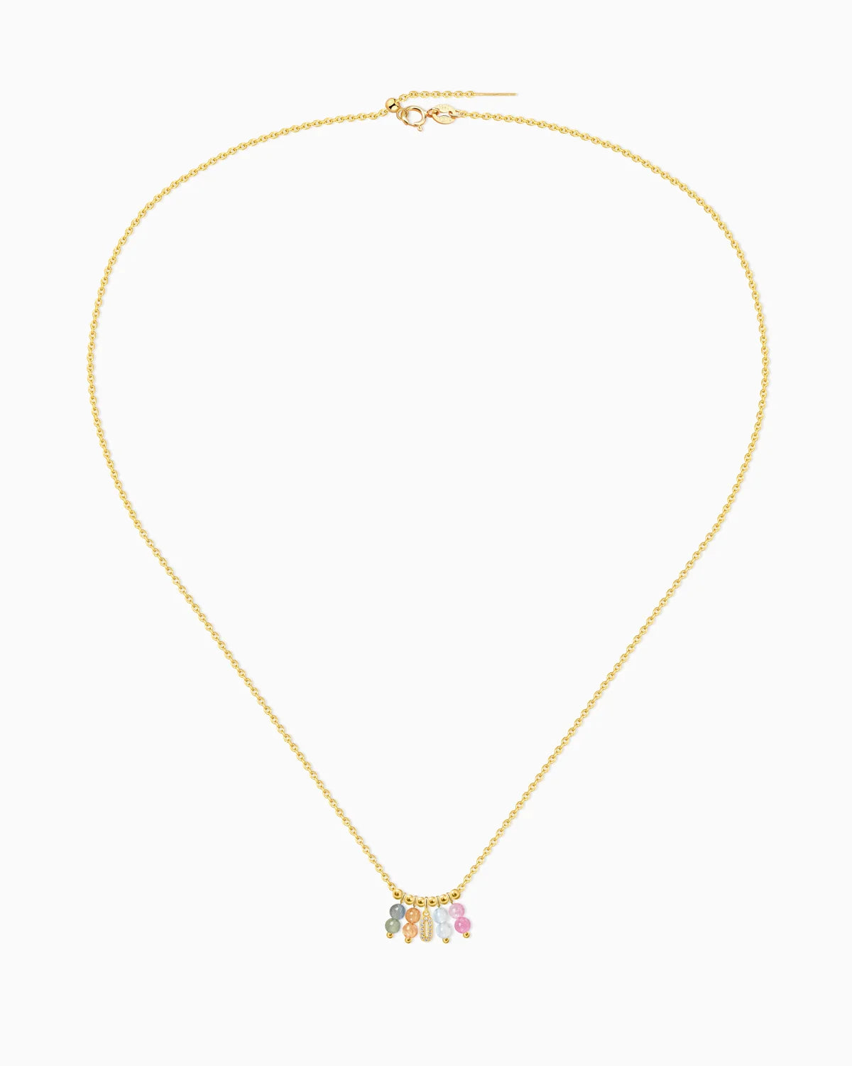 tourmaline charm necklace